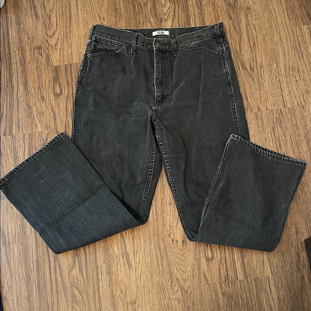Uniqlo Women's Straight Black Jeans